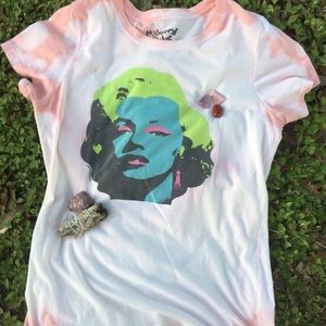 Bleached out Marilyn Shirt